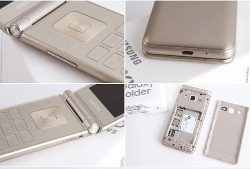 Samsung Galaxy Folder G1600 Dual SIM entsperrt 4G 16GB Android Flip Smartphone - Bild 4 von 5