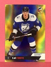 2020-21 Upper Deck HoloGrFx Gold Parallel Cal Foote #HG19 - Tampa Bay Lightning
