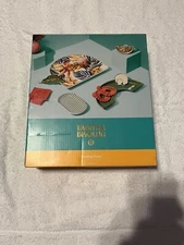 Brand New in Box Tabitha Brown 3 Piece Set of Nesting Trays Stoneware Target