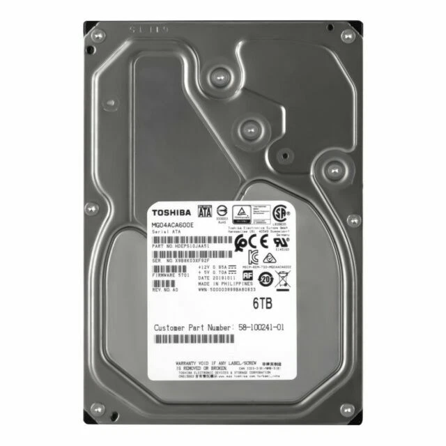 Toshiba SATA III 6 TB Internal Hard Disk Drives for sale | eBay UK