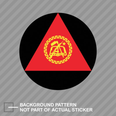 Mozambique Air Force Roundel Sticker Decal Vinyl FAM Mozambican MOZ MZ