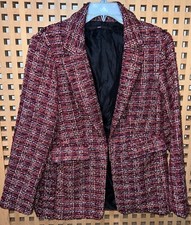Azelhazel Hazel Womens Blazer Size Large Color Multicolor