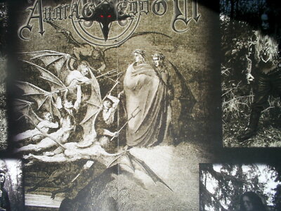 AGATHODAIMON - POSTER 29 cm x 42 cm -  DARK METAL TOP