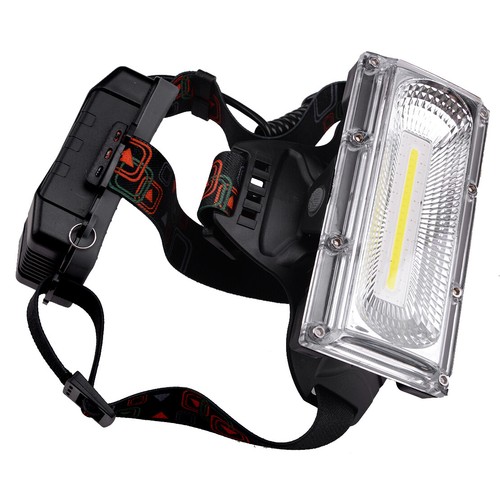 Lampada Frontale LED Ricaricabile 2 Pezzi 2500 Lumen Con Sensore Di Movimento E Luce Rossa - Impermeabile IPX4 Per Lavoro, Campeggio, Corsa - 2