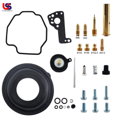 Motorcycle Carburetor Repair Kit Diaphragm Jets for Yamaha Virago XV400 XV 400