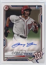 2021 Bowman Paper Prospect Jeremy Ydens #PAPR-JY Auto 2p7
