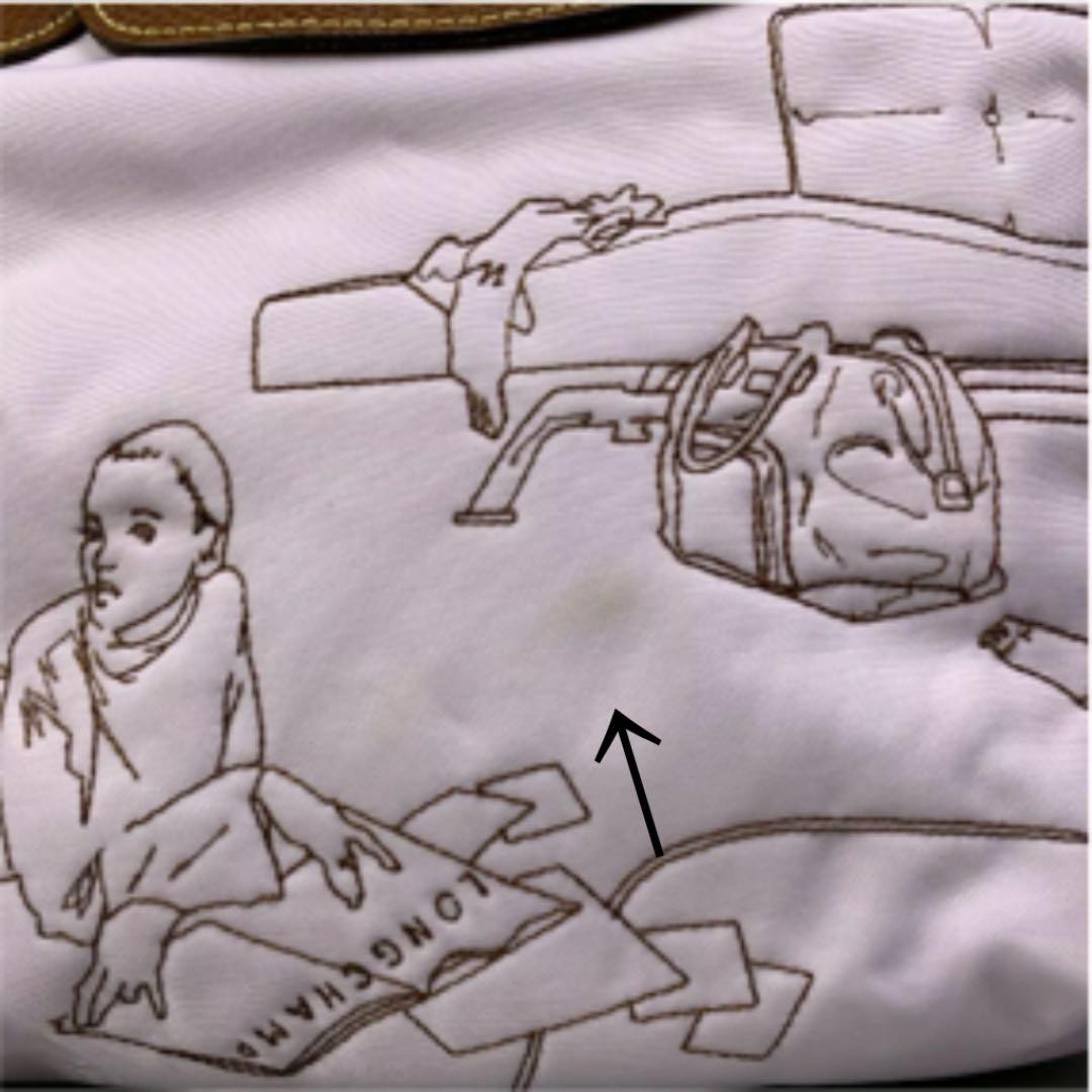 Excellent condition Longchamp Rare Pattern Tote B… - image 5