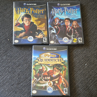 GC Harry Potter Bundle - Chamber of Secrets + Prisoner of Azkaban + Quidditch WC