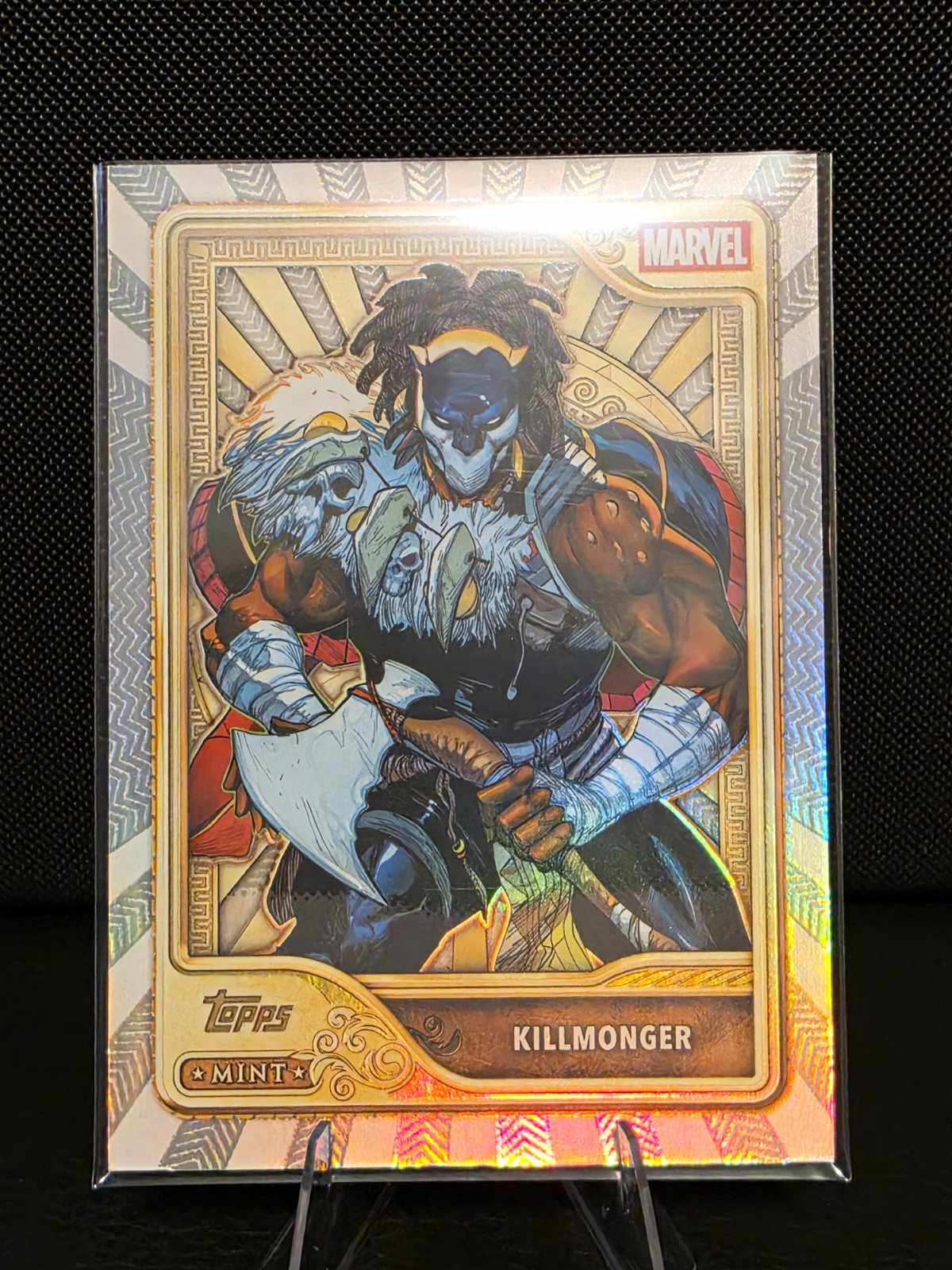2026 Topps Mint Marvel Killmonger Gold #84