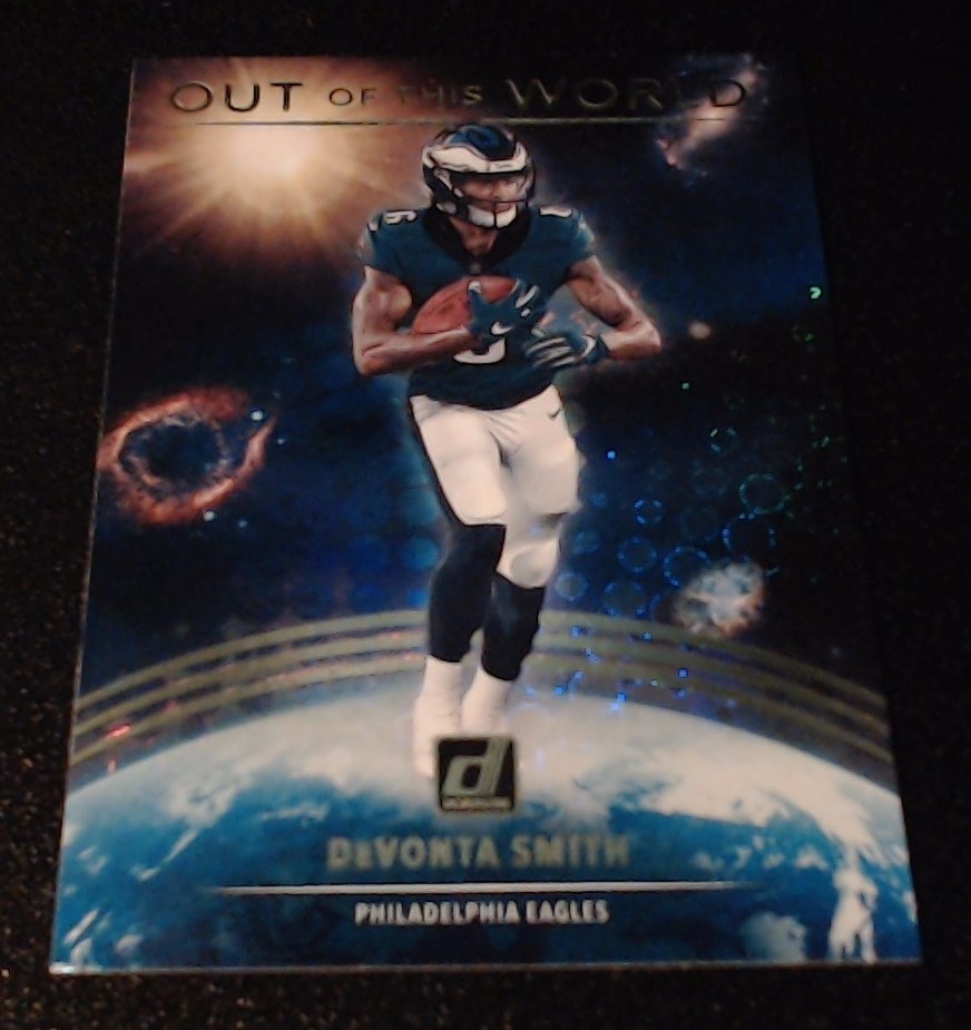 2021 Panini Donruss Football Out Of This World DeVonta Smith # OTW-DVS - SP
