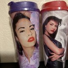 Set Of 4 Commemorative Selena Quintanilla XXV Stripes Cups — photo 2
