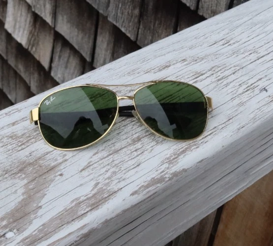 RAR Vintage Herren Ray-Ban Rayban Sonnenbrille RB3386 Italy Sammlerstück ANSEHEN WOW - Bild 2 von 4