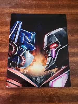 Transformers Optimus Prime & Megatron tCustom 8''X10'' Metal Wall Design