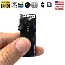 1080P Full HD Audio Built-in battery micro smallest body mini camera recorder