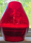 N.Y.N.H. & H. R.R. ADLAKE RELIABLE TALL GLOBE LANTERN WITH RED CAST GLOBE — photo 4
