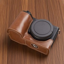 For Sony ZV-E10 Camera Protective Case Camera Bag Base PU Leather Case Digital