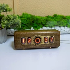 Nixie Tube Clock Pulsar IN-12 + Decatron