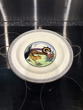 Wedgwood Rare Early Daisy Makeig Jones Nursery Ware Plate & Plate Warmer