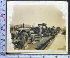 Army Air Corps Equipment 40th Air Base Group Military Old BW Photo Snapshot