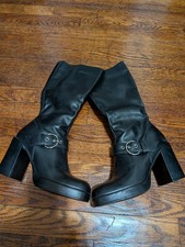 Steve Madden Boot Black Size 7, High Heel, NEW