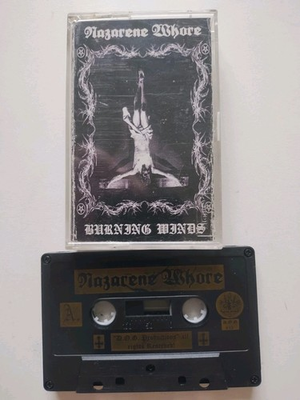 #ad Nazarene Whore Burning Winds – Decomposed In Sodomy cassette black metal $15.72