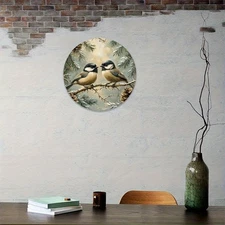 1pc 2D 2D Flat Surface, 1pc 7.87X 7.87inch Aluminum 2D Flat Surface Printed Wall