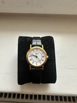 Longines La Grande Classique Damenuhr Gold Leder-Armband