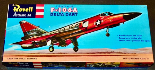 Maquette Hasegawa F-106A Delta Dart – échelle 1/??, à Assembler Et Peindre