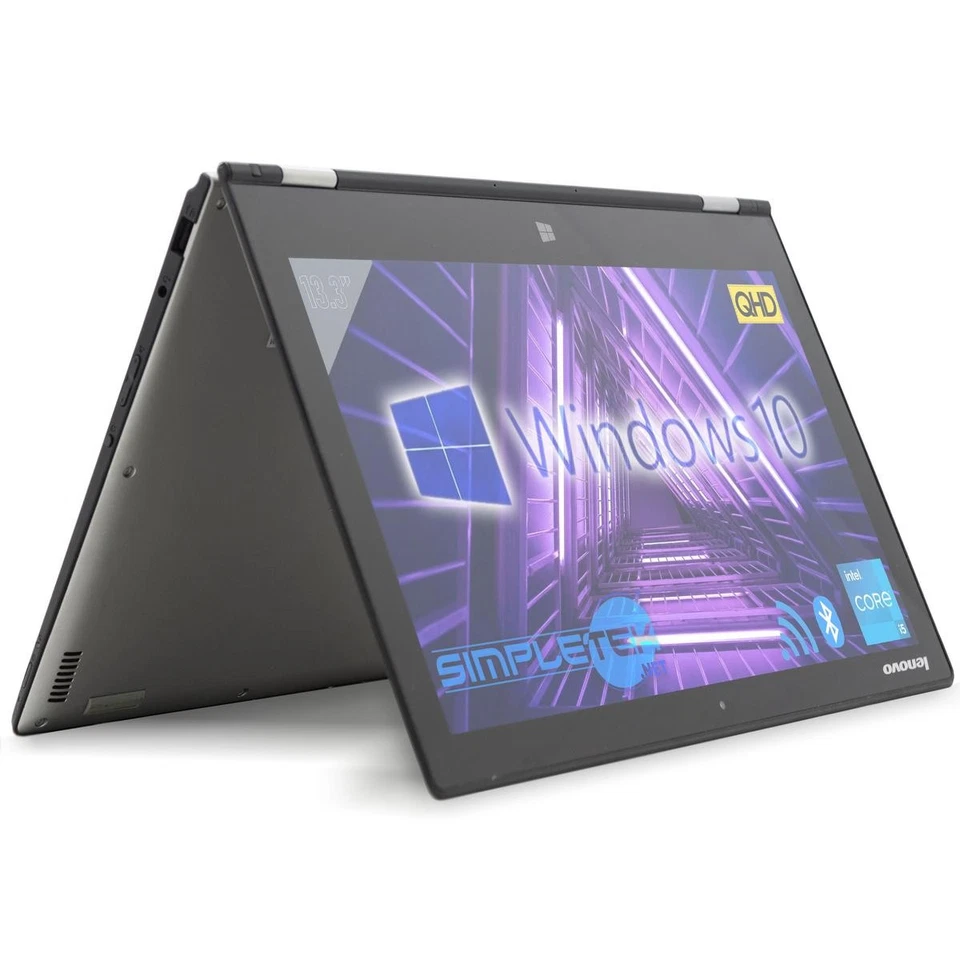 Lenovo Yoga 2 Pro Core I5 QHD 8GB 960GB Windows 10 Convertible T Generalüberholt - Bild 3 von 4