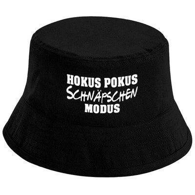 Fischerhut   Hokus Pokus Schnäpschen Modus   Lustiger Spruchhut Party Festival