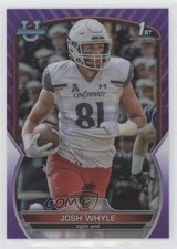 2022 Bowman U Chrome Purple Refractor 39/399 Josh Whyle #89 0nr3