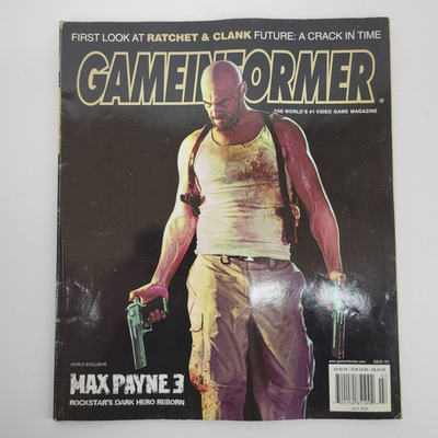 #ad Game Informer July 2009 Issue 195 Max Payne 3 Rockstar $1.75
