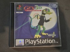 GEX 3D Enter the Gecko PS1 PlayStation 1 No Manual, Case Broken