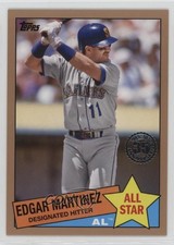 2020 Topps 1985 Baseball All-Stars Gold 9/50 Edgar Martinez #85AS-31 HOF 13iq