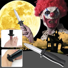 Retractable Knife Plastic 2-pack Costume Accessory Cosplay Halloween