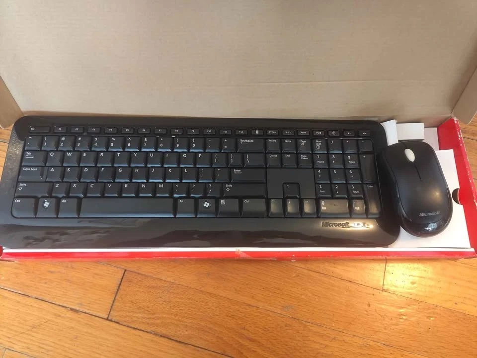 Clavier Sans Fil Microsoft 800 AZERTY Noir - D'occasion Fonctionnel