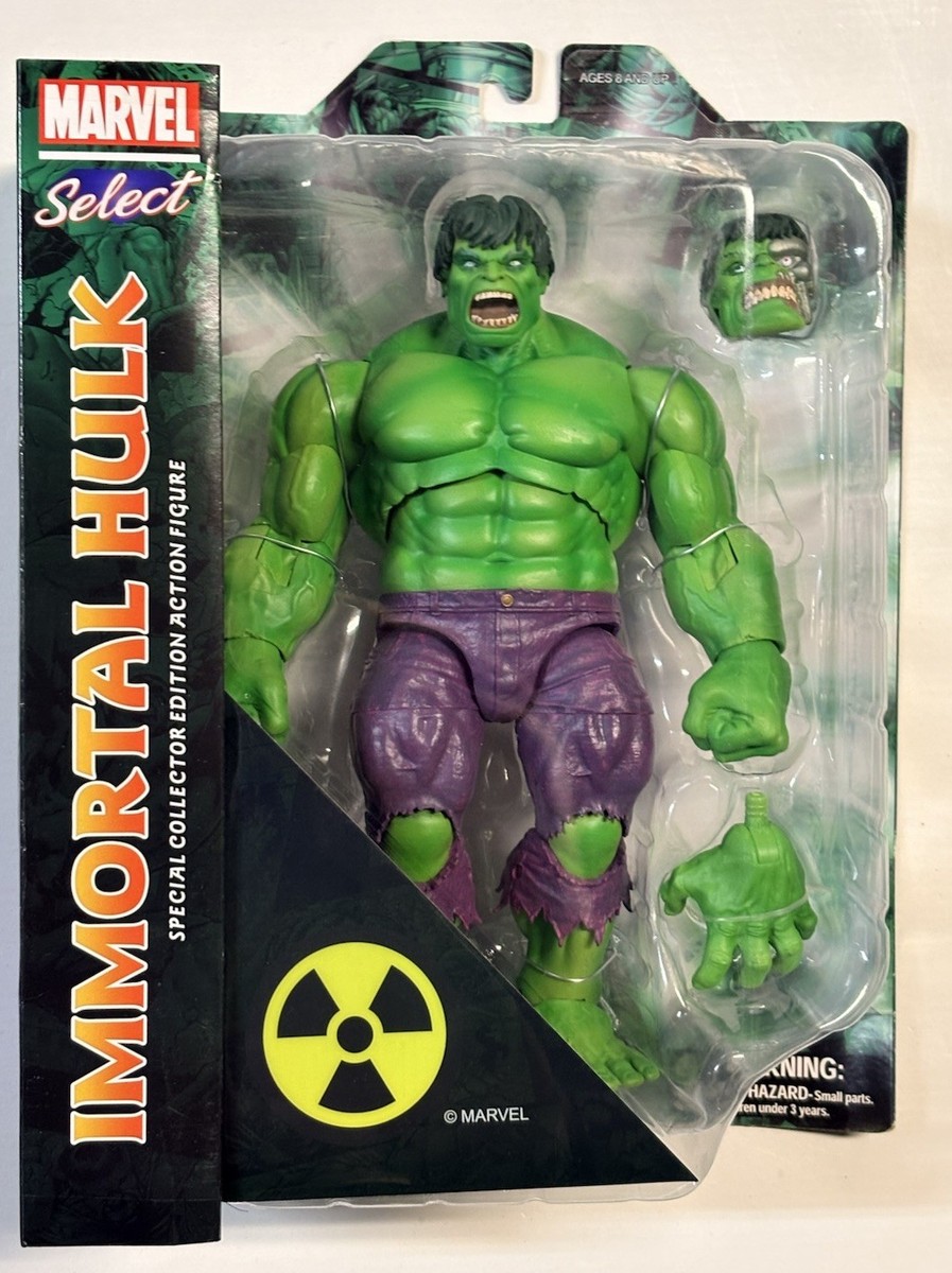 Diamond Select Marvel Immortal Hulk Action Figure | eBay