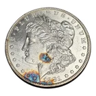 Bu Unc 1881 O Morgan Silver Dollar Us Coin New Orleans Toned Uncirculated