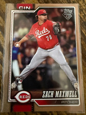 2026 Topps S1 Zach Maxwell RC Gold /2026 #143 Reds 1220/2026