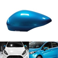Links Seitenspiegel Spiegelkappe Abdeckung Blau für Ford Fiesta VI 2008-17 B-Max
