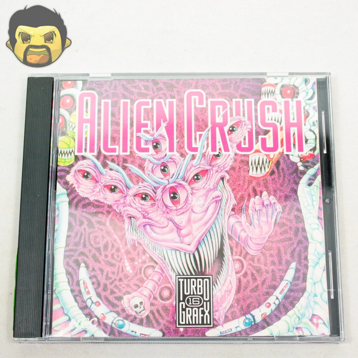 Jeu Alien Crush HuCARD PC-Engine (NTSC-J) - Complet, Testé, Naxa Soft 1988