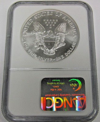 h*o様 1986 Silver Eagle MS 69 SilverTowne - 1986 Silver American Eagle MS69 NGC Brown Label