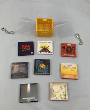 Miniverse Real Music Vinyl Records Lot of 8 Albums Plus Accessories