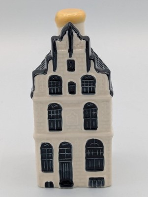 KLM Blue Delft BOLS Amsterdam Dutch Collectible Miniature House 2007 #22, Empty
