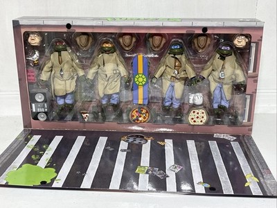 NECA TURTLES IN DISGUISE 4-PACK  TMNT Teenage Mutant Ninja Figures MISB animated