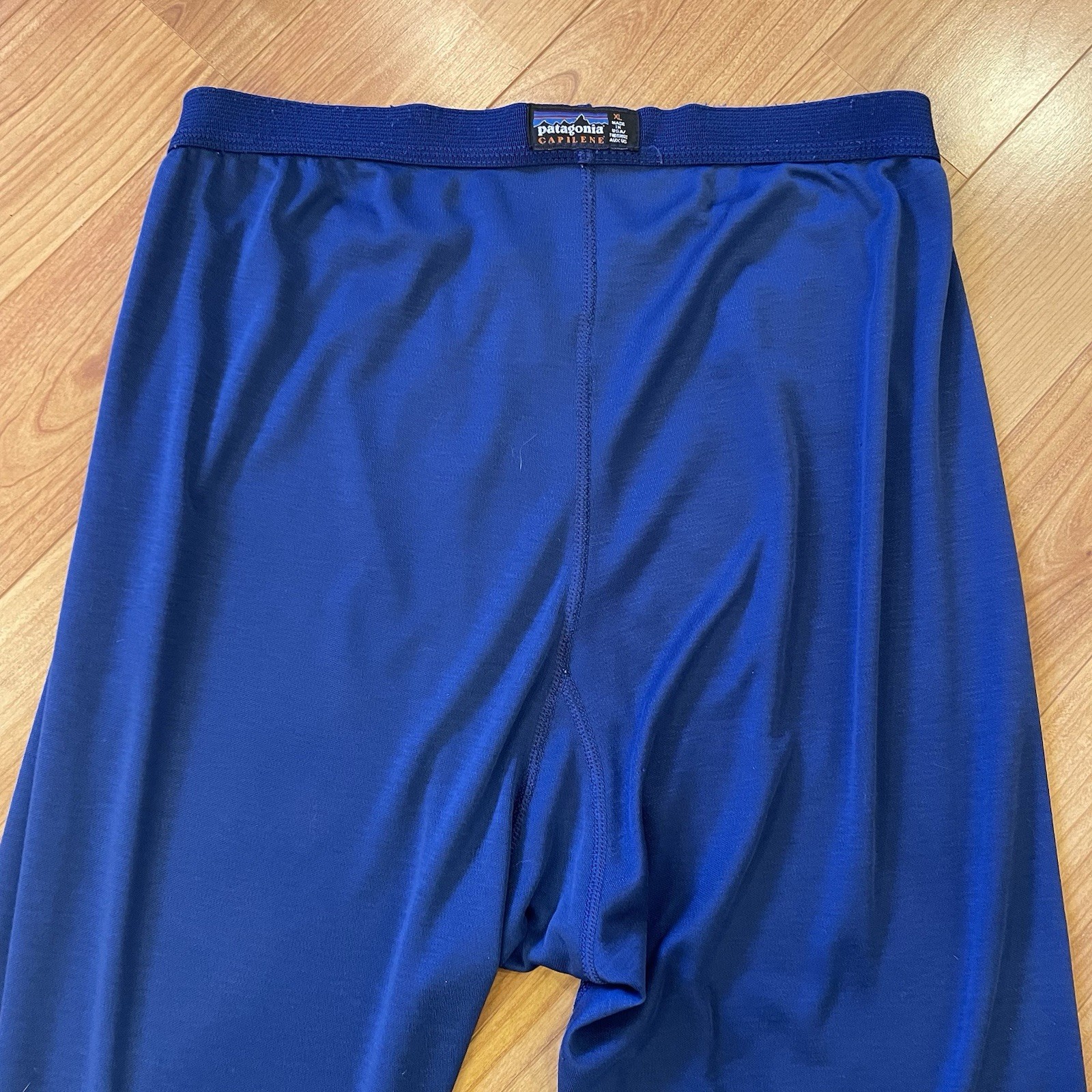 Patagonia Capilene Long Johns Men’s XL Base Layer Bottoms Navy Vintage USA Cold thumbnail 6