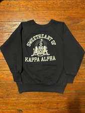 1960s Fraternity Crewneck Sweatshirt Medium