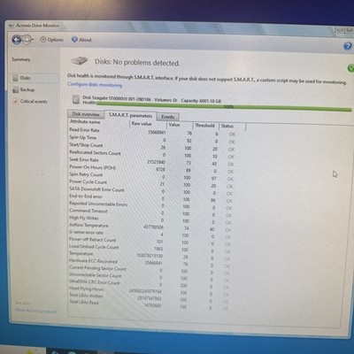 Seagate Skyhawk 6TB SATA 3 3.5'' Internal HDD (ST6000VX001)