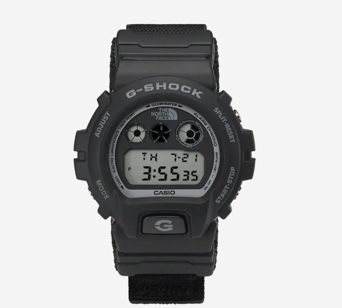 Casio G-Shock x Supreme x The North Face DW-6900 Black | eBay