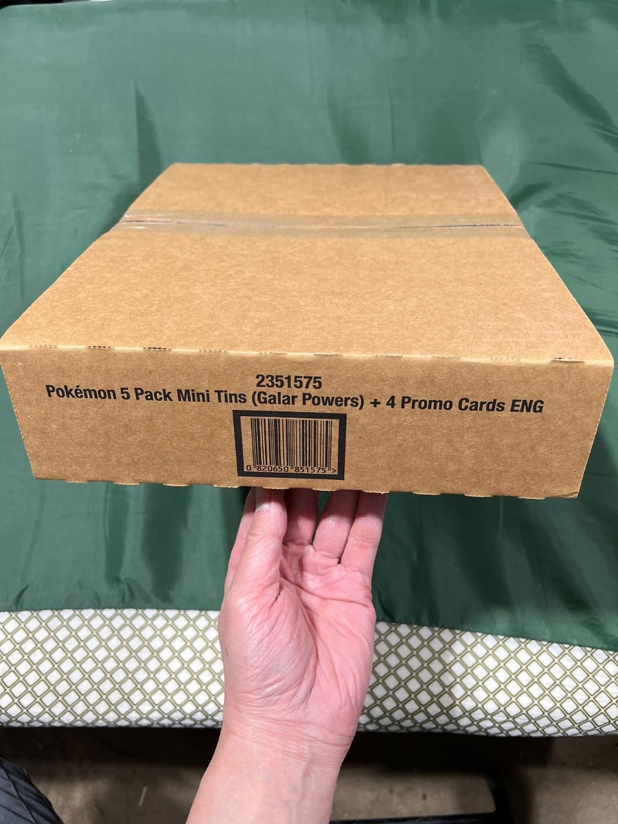 Pokémon TCG Tin Kanto Power 5 Mini Tin Box Set for sale online | eBay
